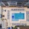 aerial view of a pool at West End Station in Winston-Salem, NC