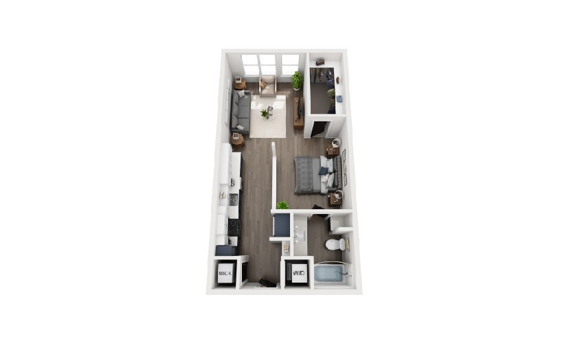 West End Station_A1E Floorplan