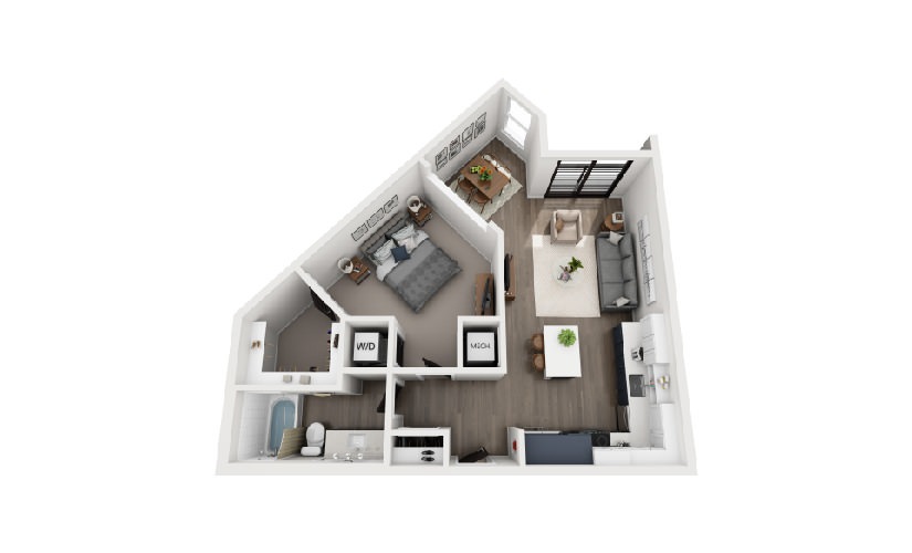 West End Station_A1V Floorplan